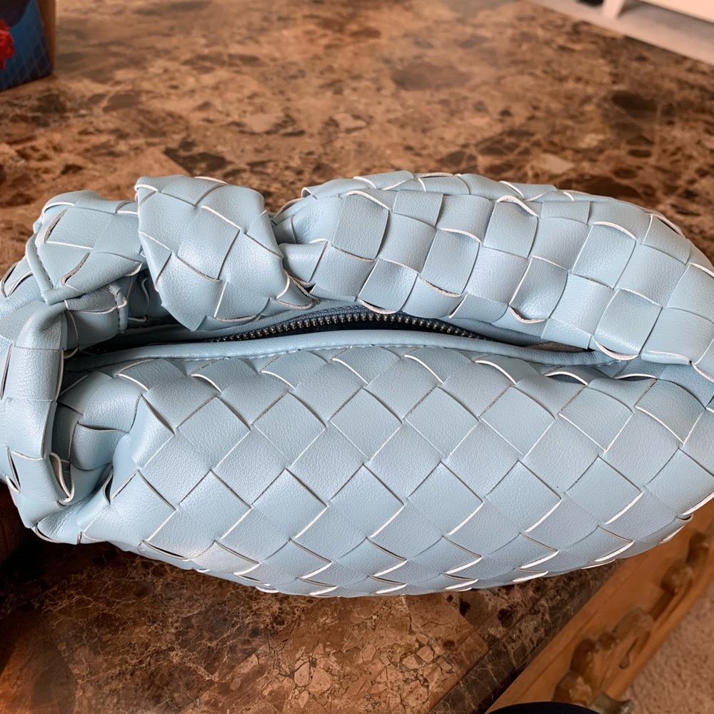 Blue mini bag